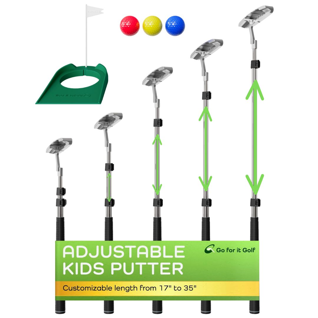RightSize Adjustable Kids Putter Set (Multi-Packs)
