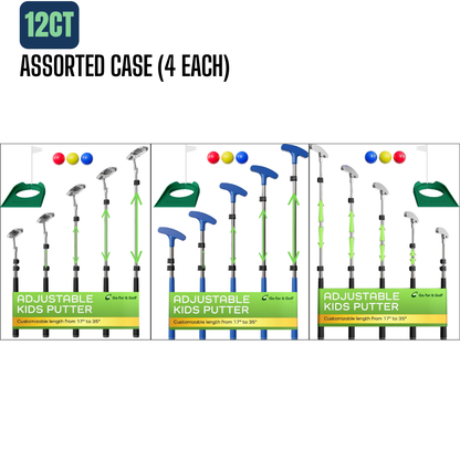 RightSize Adjustable Kids Putter Set (Multi-Packs)